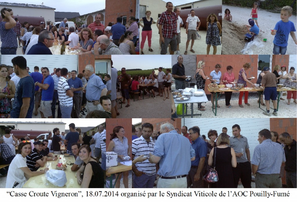 Vignerons de Pouilly Fume le 18.07.2014