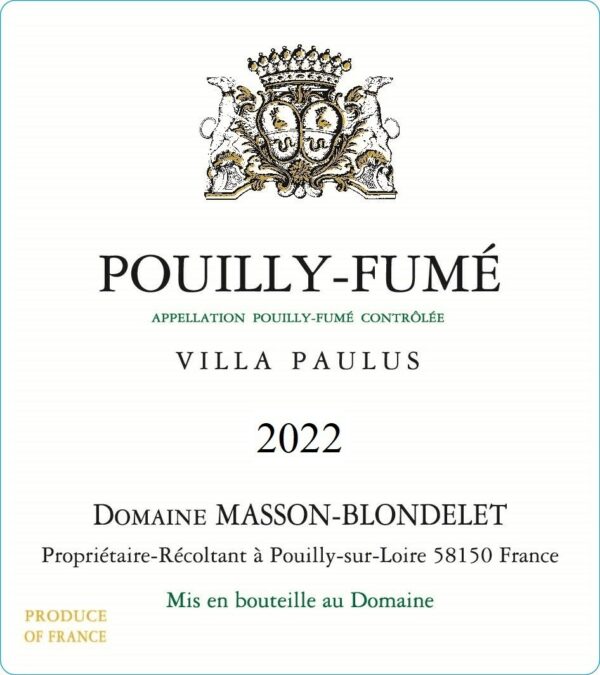 Pouilly-Fumé Villa Paulus 2022
