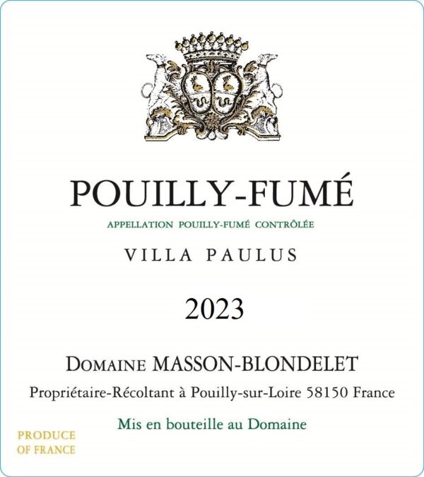 Pouilly-Fumé Villa Paulus 2023