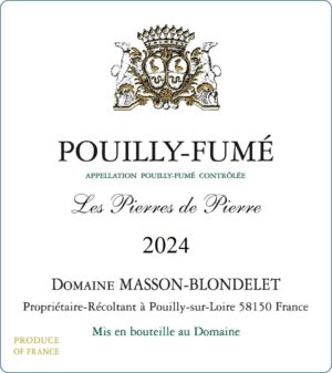 Pouilly-Fumé Les Pierres de Pierre 2024